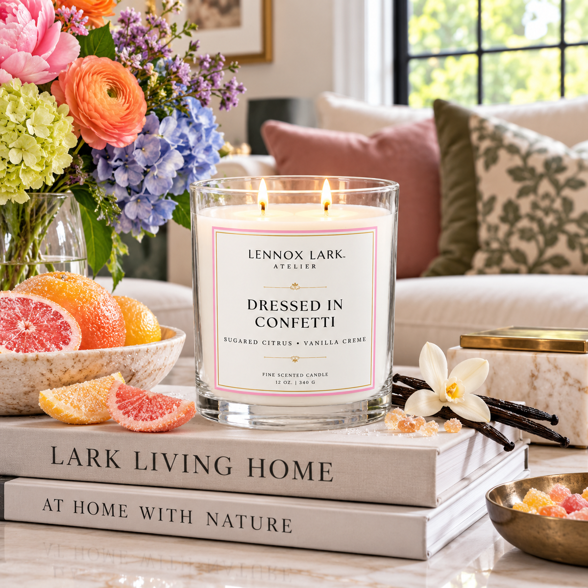 Dressed in Confetti Classic Candle